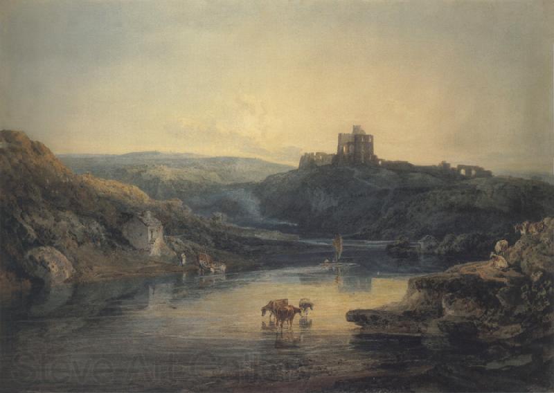 J.M.W. Turner Norham Castle,Sunrise Spain oil painting art